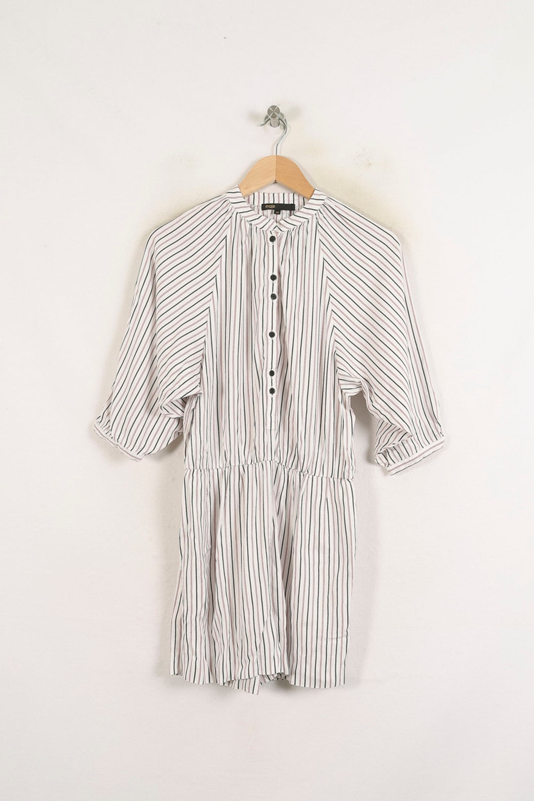 Combishort Blanc et Noir - Taille L/40 de la marque Maje | PARAD57043 - Vendu par Paradigme - Image 2