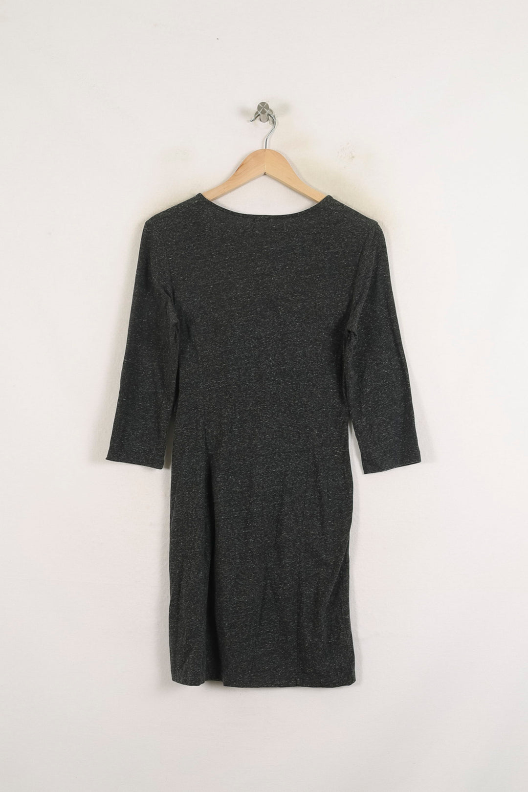 Robe Portefeuille Grise - Taille L/40 de la marque IKKS | PARAD57045 - Vendu par Paradigme - Image 4