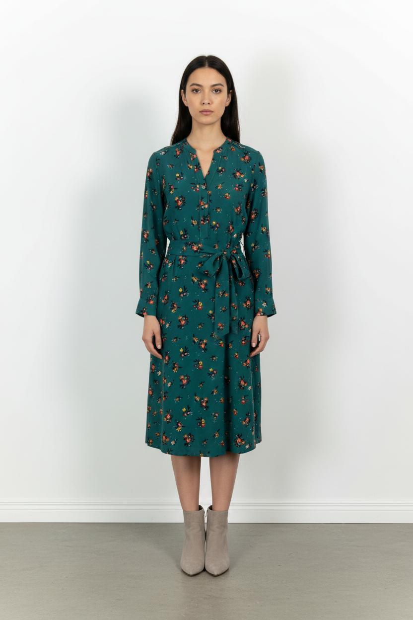 Robe Chemise Verte - Taille L/40 de la marque Comptoir des Cotonniers | PARAD57054 - Vendu par Paradigme - Image 1