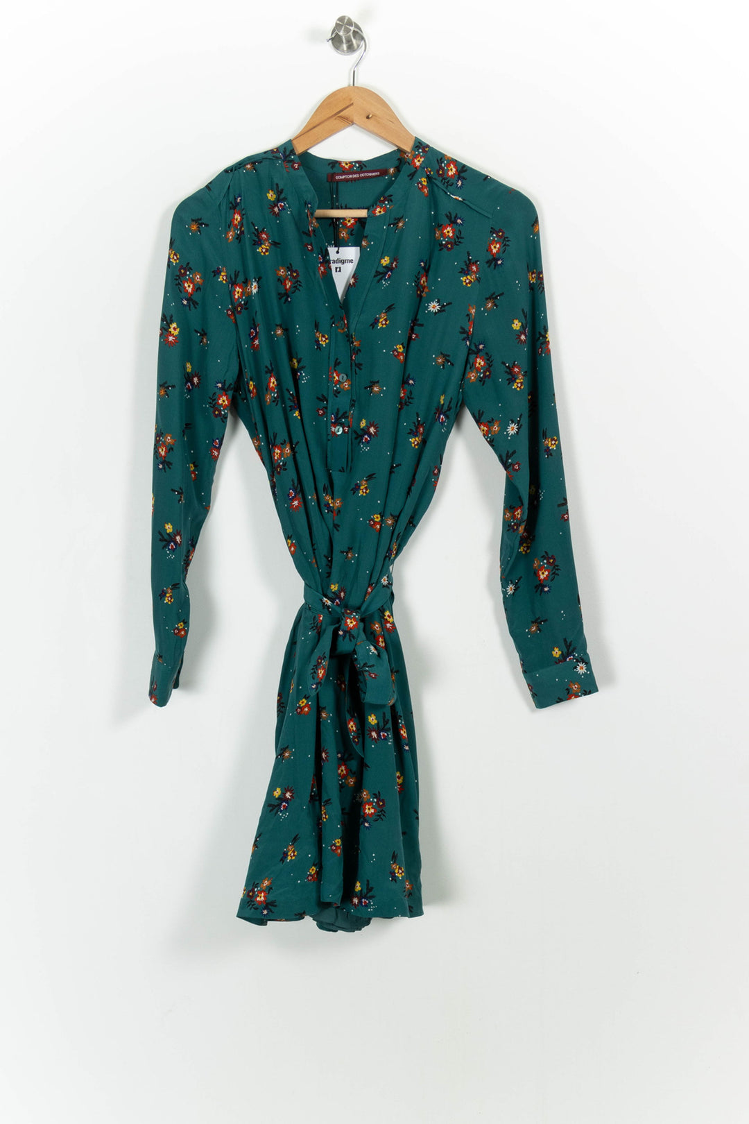 Robe Chemise Verte - Taille L/40 de la marque Comptoir des Cotonniers | PARAD57054 - Vendu par Paradigme - Image 2
