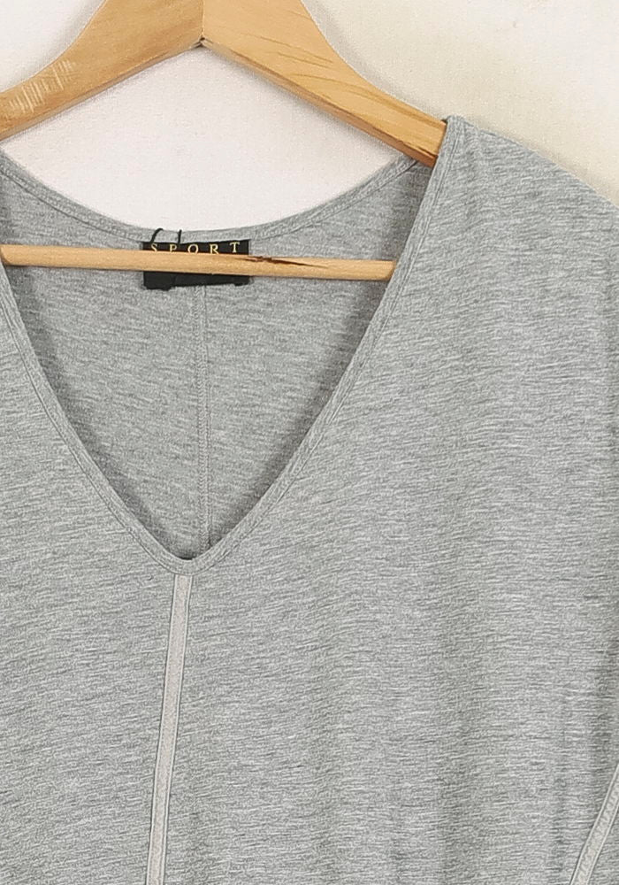 Tee-shirt Gris - Taille M/38 de la marque The Kooples | PARAD57059 - Vendu par Paradigme - Image 3