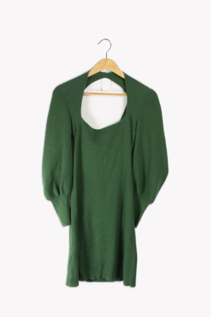 Robe Courte Verte - 36