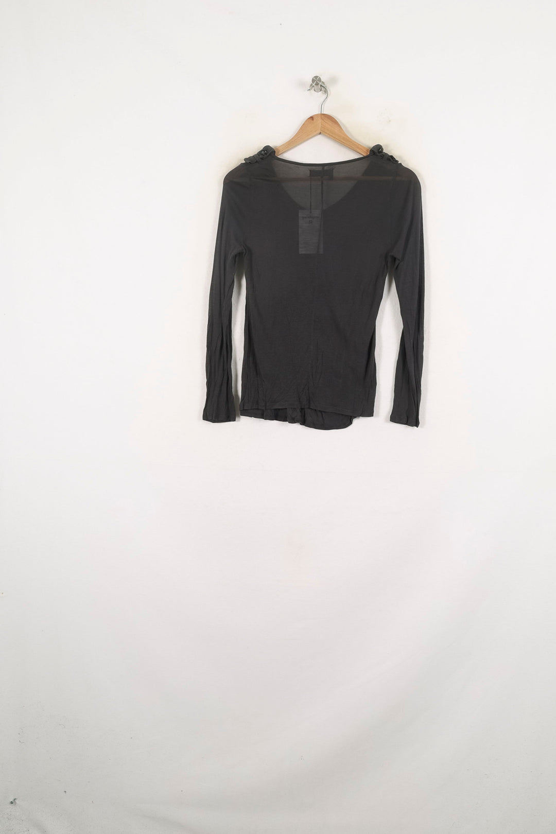 Cardigan Gris - Taille S/36 de la marque The Kooples | PARAD57062 - Vendu par Paradigme - Image 4