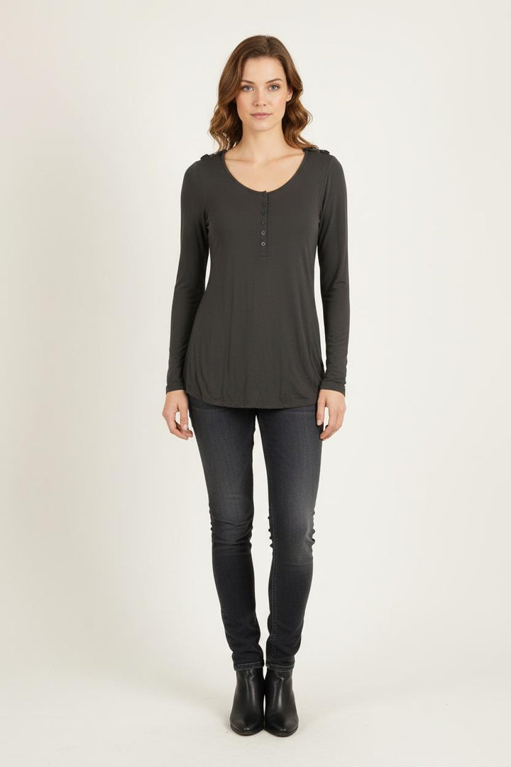 Cardigan Gris - Taille S/36 de la marque The Kooples | PARAD57062 - Vendu par Paradigme - Image 1