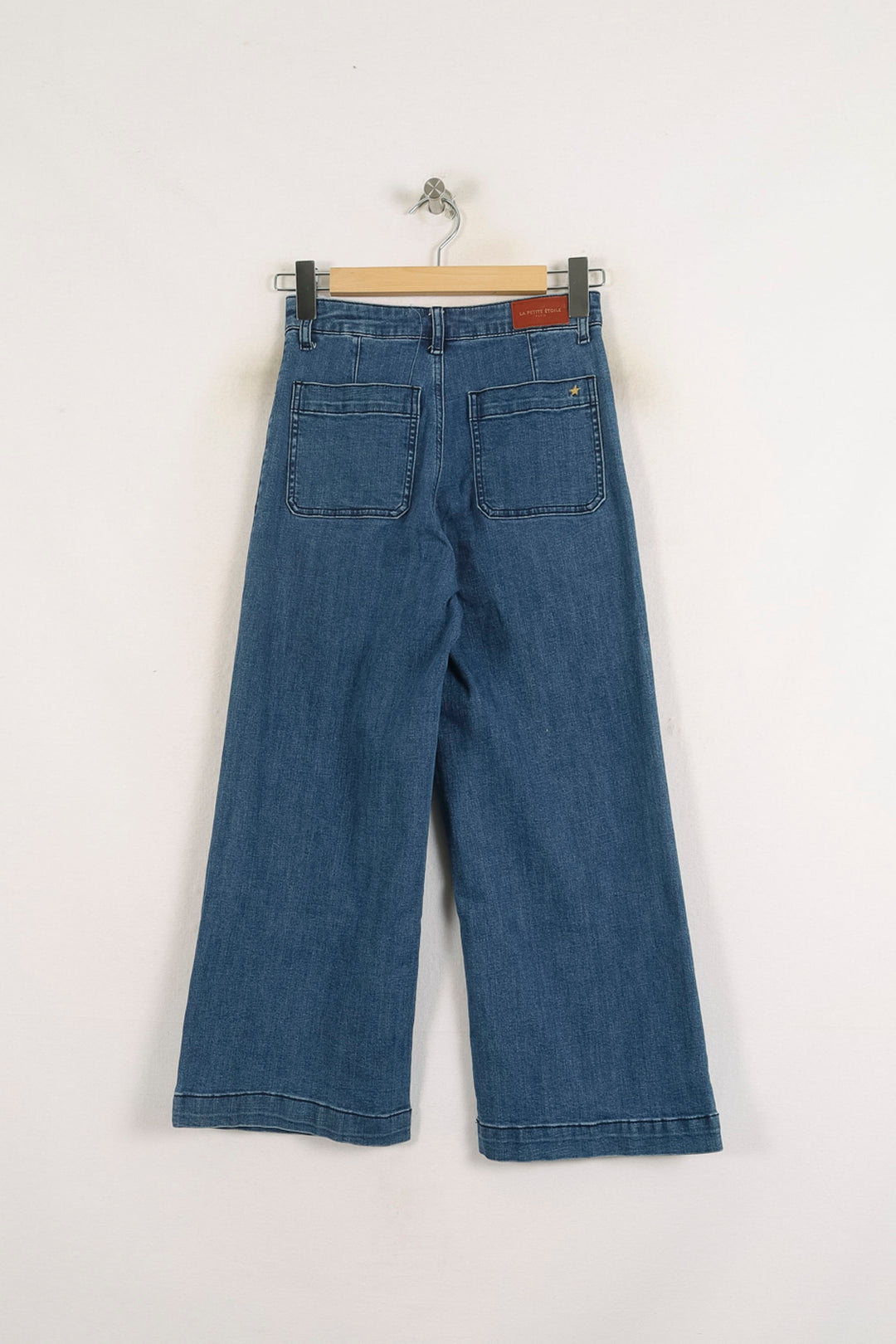 Jean Bleu - Taille XS/34 de la marque La Petite Etoile | PARAD57081 - Vendu par Paradigme - Image 4
