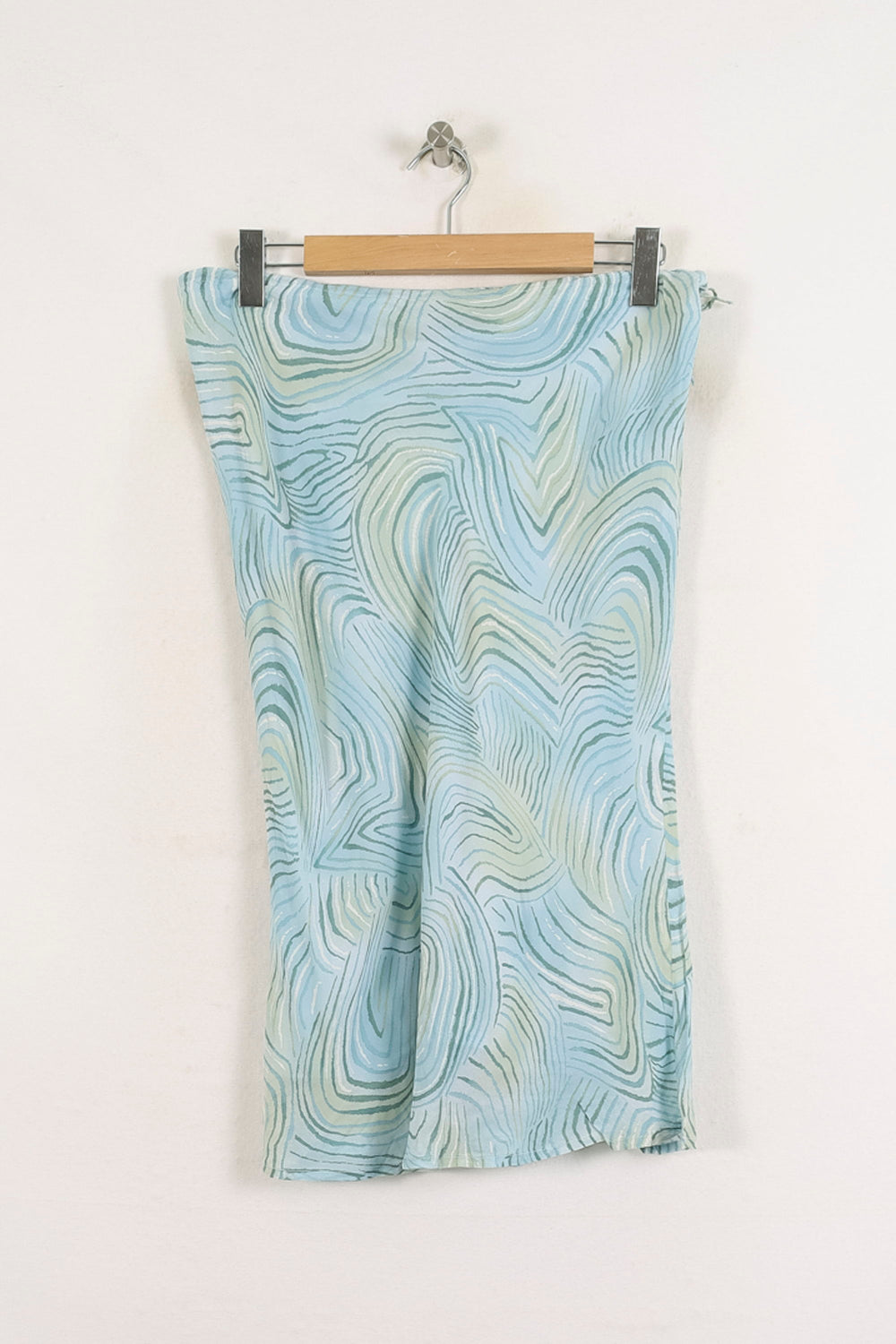 Jupe Midi Bleue - Taille XL/42 de la marque Caroll | PARAD57100 - Vendu par Paradigme - Image 2