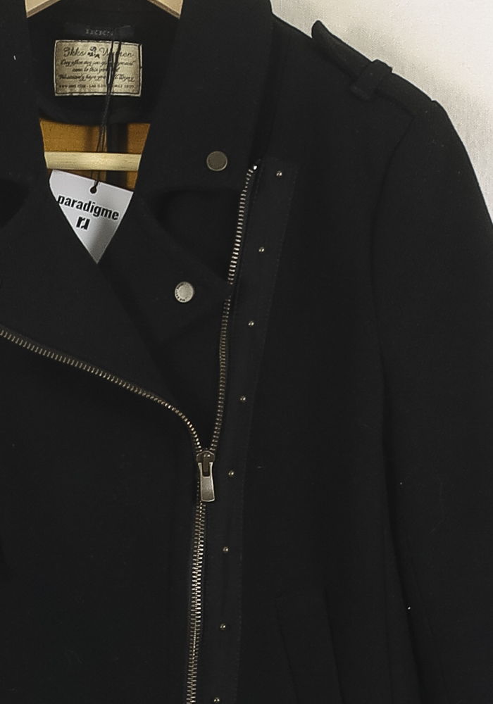 Blouson Noir - Taille S/36 de la marque IKKS | PARAD57105 - Vendu par Paradigme - Image 3
