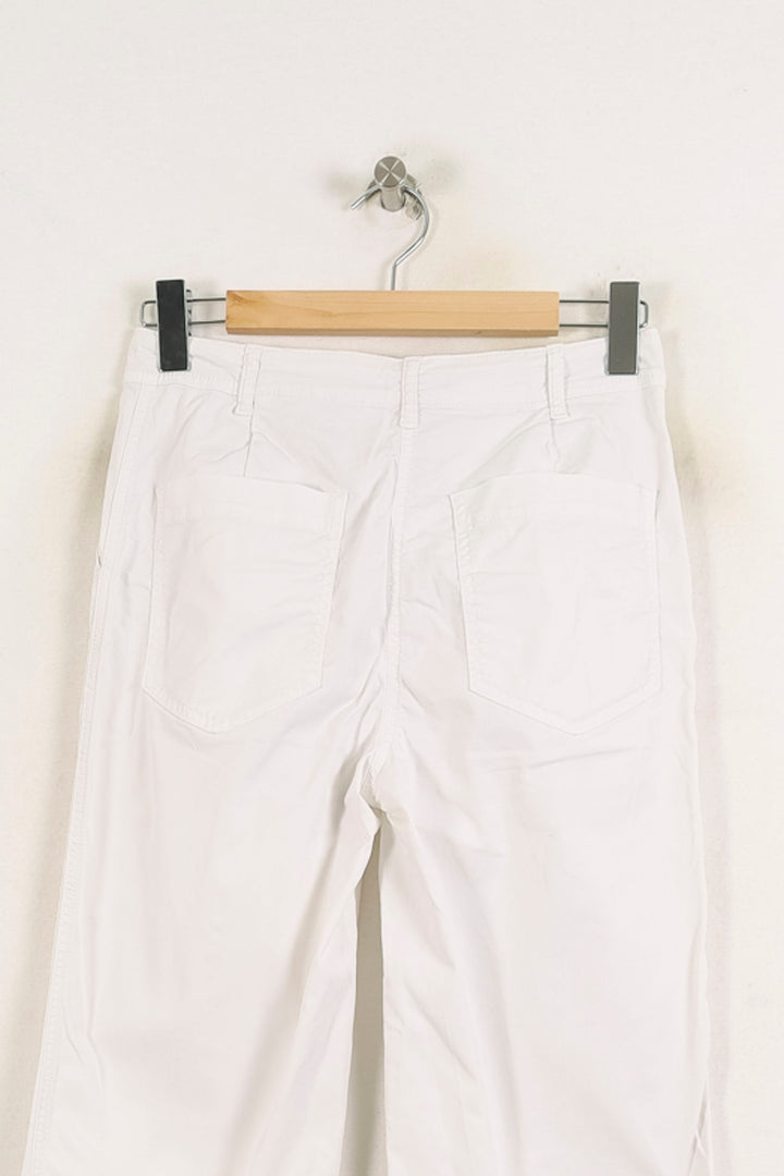Pantalon Blanc - Taille M/38 de la marque Caroll | PARAD57112 - Vendu par Paradigme - Image 4