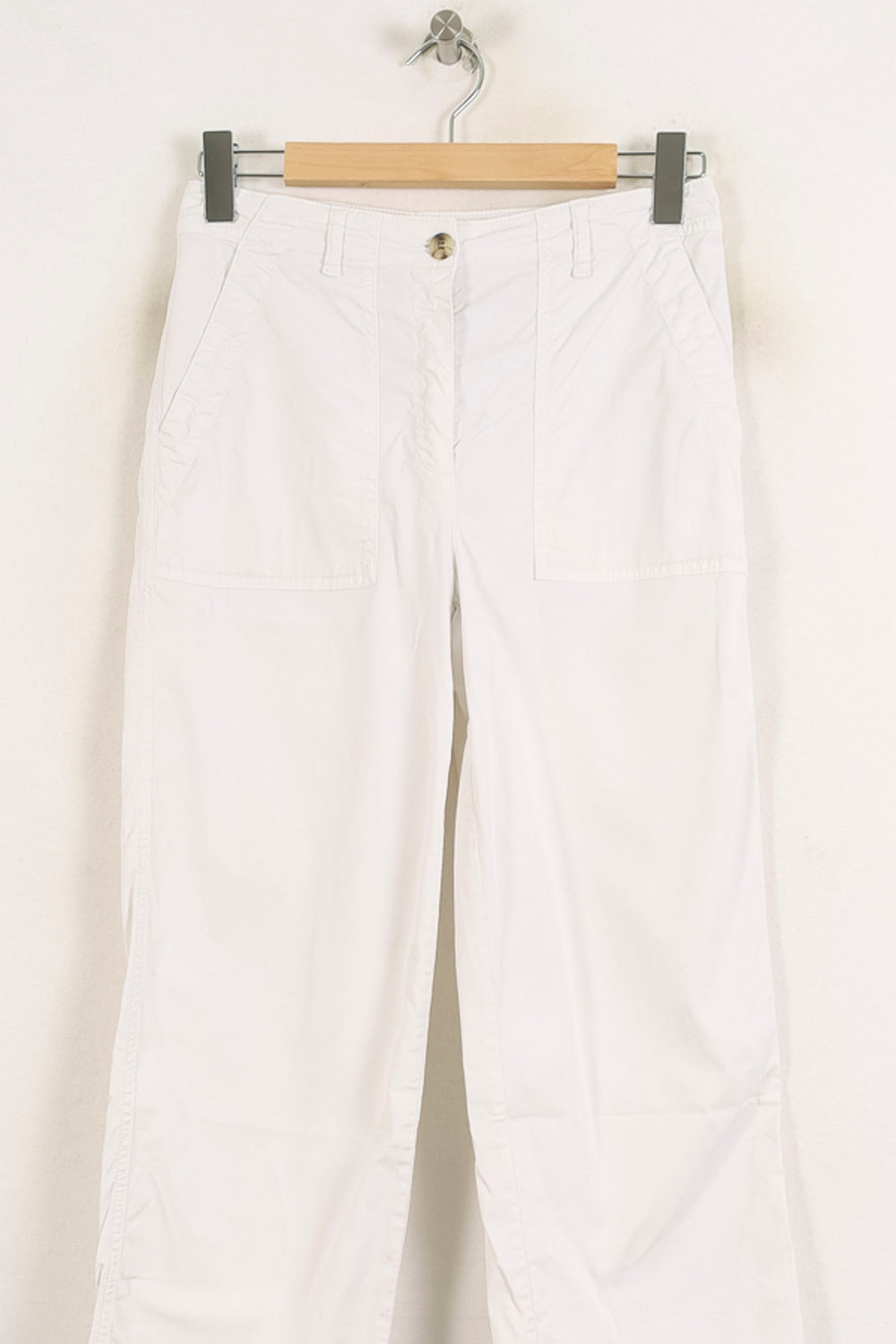 Pantalon Blanc - Taille M/38 de la marque Caroll | PARAD57112 - Vendu par Paradigme - Image 2