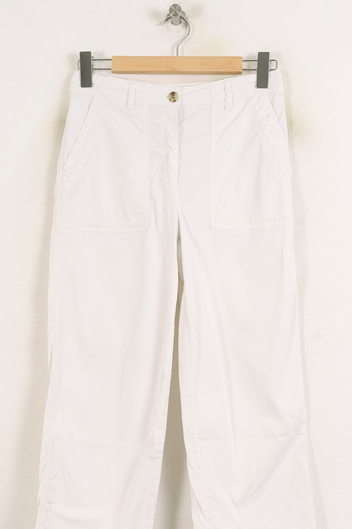 Pantalon Blanc - Taille M/38 de la marque Caroll | PARAD57112 - Vendu par Paradigme - Image 2