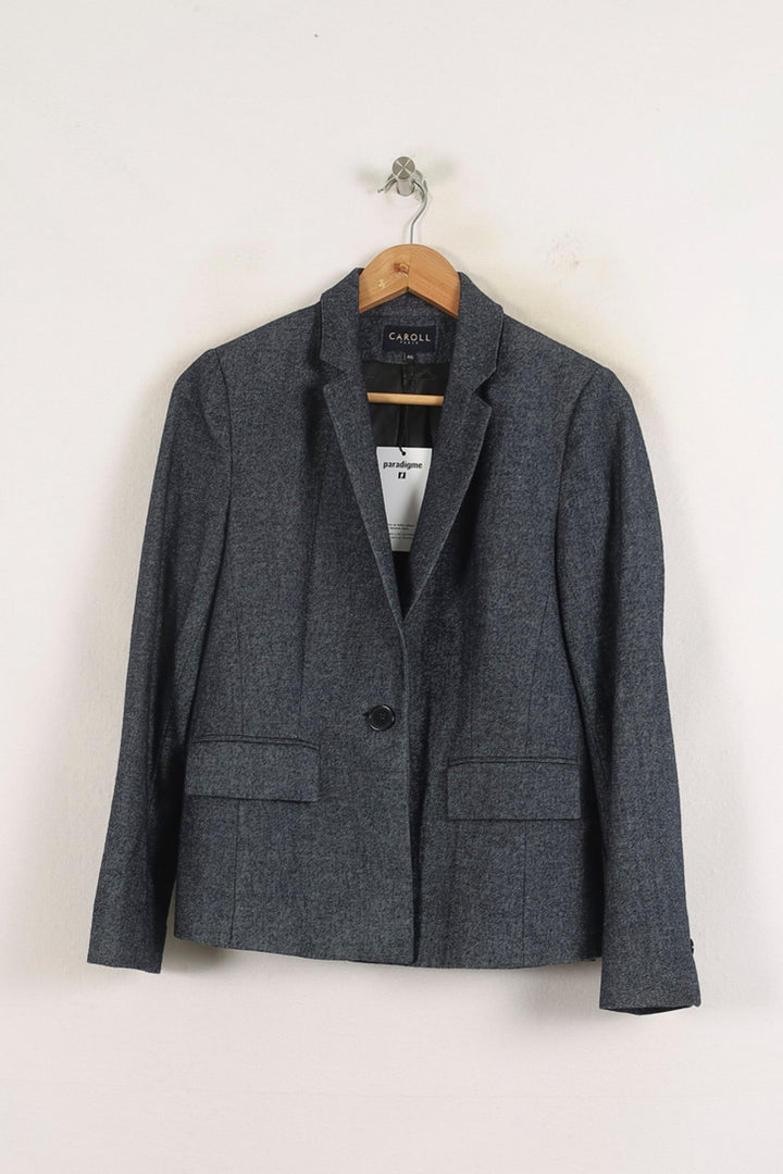 Veste Bleue - Taille L/40 de la marque Caroll | PARAD57114 - Vendu par Paradigme - Image 2