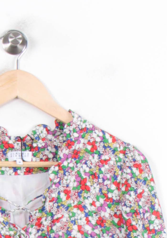 Robe Fleurie Multicolore - Taille S/36 de la marque Claudie Pierlot | PARAD57122 - Vendu par Paradigme - Image 3