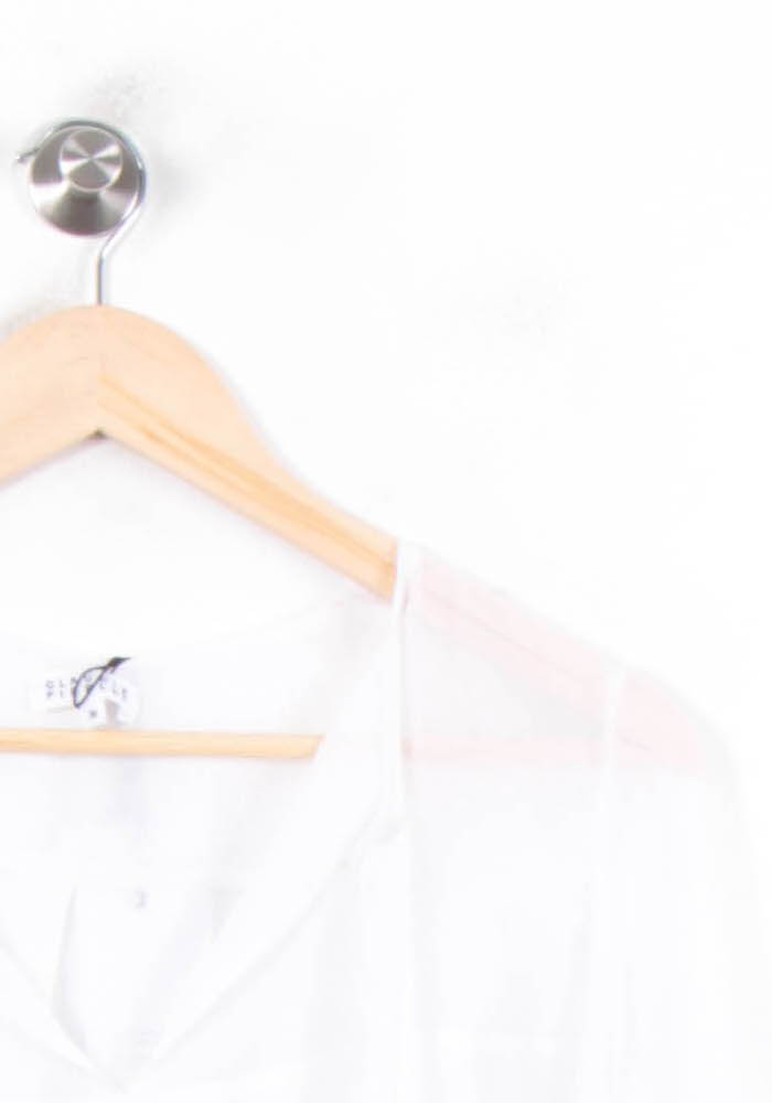 Tunique Blanche - Taille S/36 de la marque Claudie Pierlot | PARAD57123 - Vendu par Paradigme - Image 3