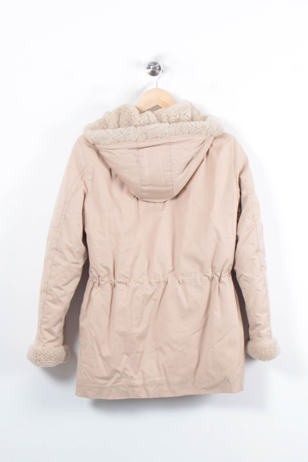 Parka Beige - Taille S/36 de la marque Sandro | PARAD57127 - Vendu par Paradigme - Image 4