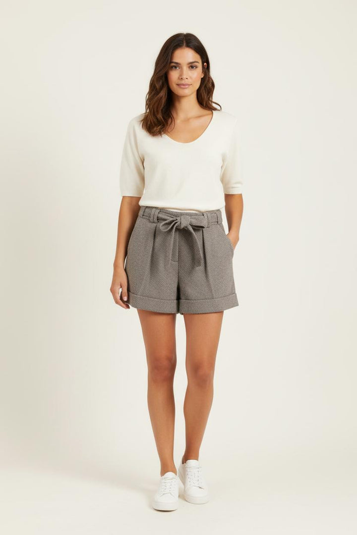 Short Gris - Taille M/38 de la marque Maje | PARAD57128 - Vendu par Paradigme - Image 1