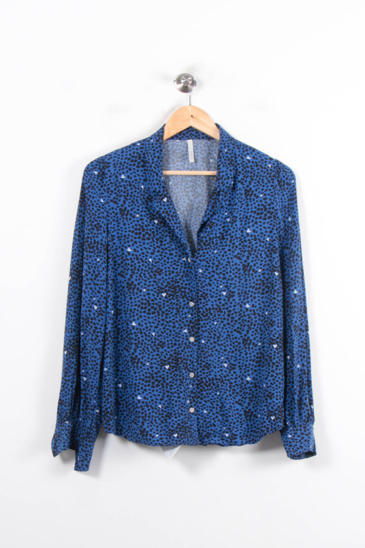 Chemise Bleu et Noire - Taille M/38 de la marque I.Code | PARAD57131 - Vendu par Paradigme - Image 2