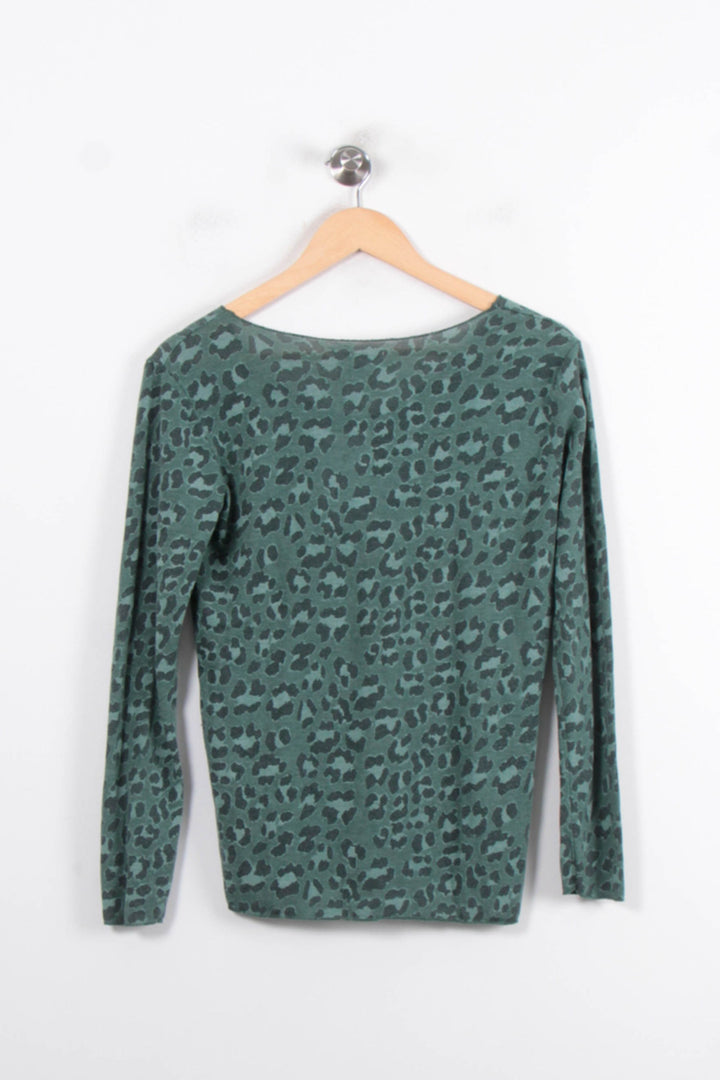 Pull Vert - Taille S/36 de la marque Sud express | PARAD57133 - Vendu par Paradigme - Image 4