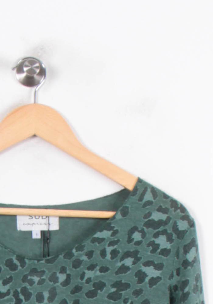 Pull Vert - Taille S/36 de la marque Sud express | PARAD57133 - Vendu par Paradigme - Image 3