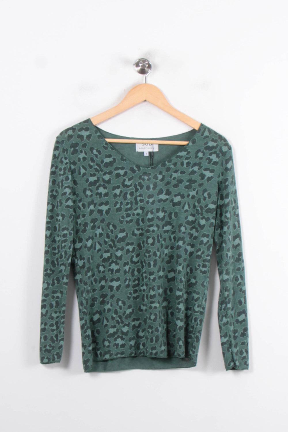 Pull Vert - Taille S/36 de la marque Sud express | PARAD57133 - Vendu par Paradigme - Image 2