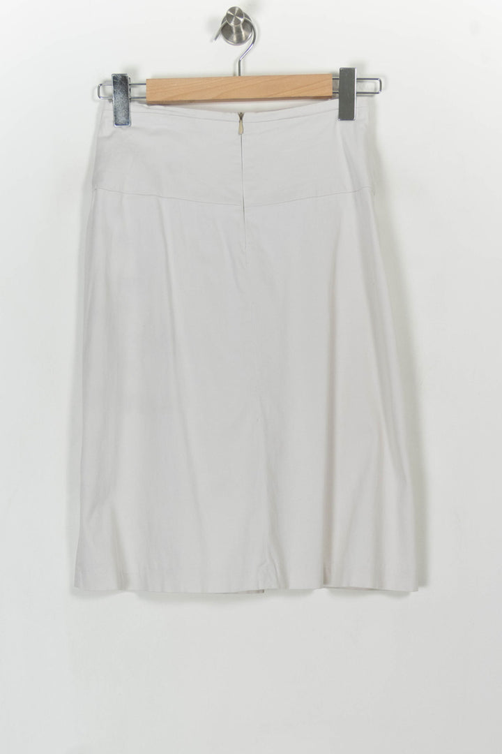 Jupe Midi Beige - Taille XS/34 de la marque Caroll | PARAD57138 - Vendu par Paradigme - Image 4
