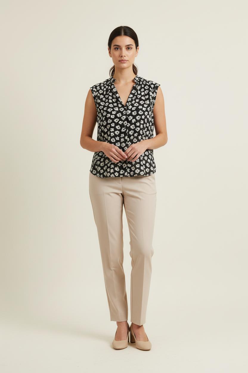 Chemisier Noir et Blanc - Taille XL/42 de la marque Gerard Darel | PARAD57141 - Vendu par Paradigme - Image 1