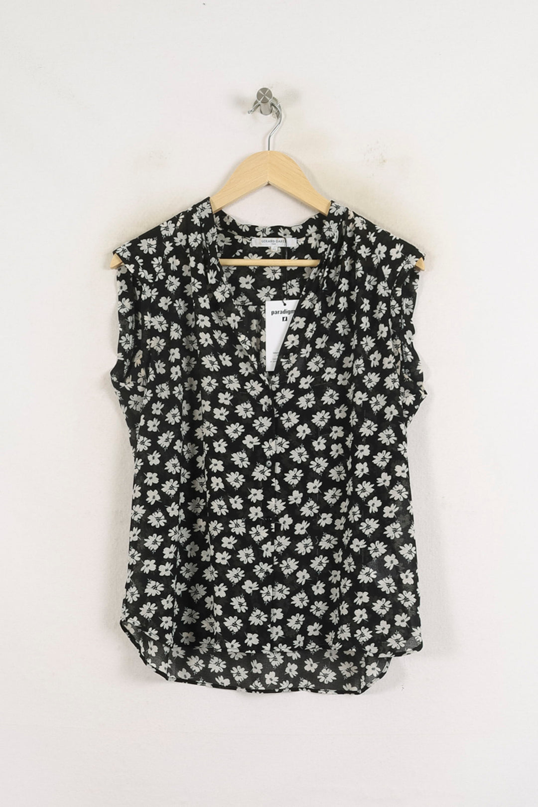 Chemisier Noir et Blanc - Taille XL/42 de la marque Gerard Darel | PARAD57141 - Vendu par Paradigme - Image 2
