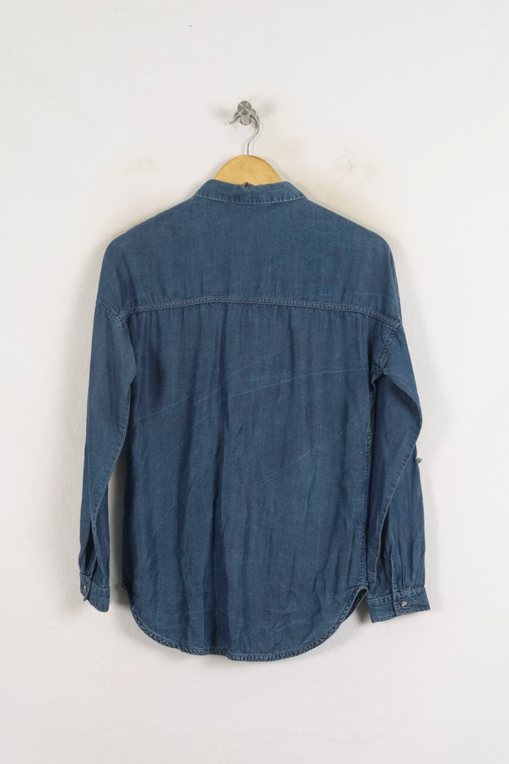 Chemise en Jean Bleue - Taille XS/34 de la marque One Step | PARAD57148 - Vendu par Paradigme - Image 4