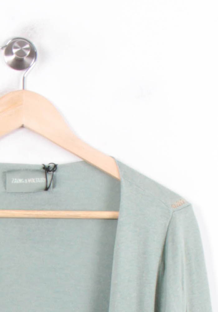 Cardigan Vert - Taille L/40 de la marque Zadig&Voltaire | PARAD57149 - Vendu par Paradigme - Image 3