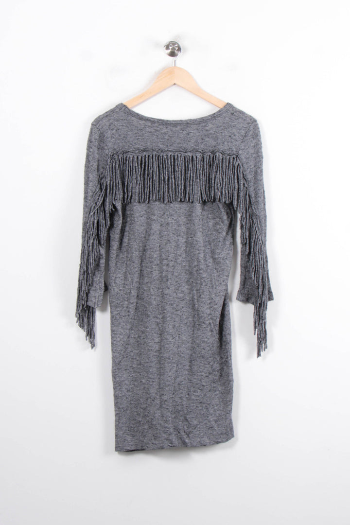Robe Midi Grise - Taille S/36 de la marque Zadig&Voltaire | PARAD57150 - Vendu par Paradigme - Image 4