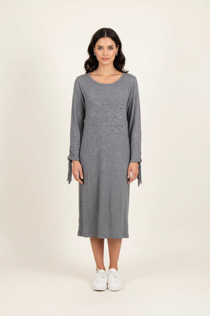 Robe Midi Grise - Taille S/36 de la marque Zadig&Voltaire | PARAD57150 - Vendu par Paradigme - Image 1