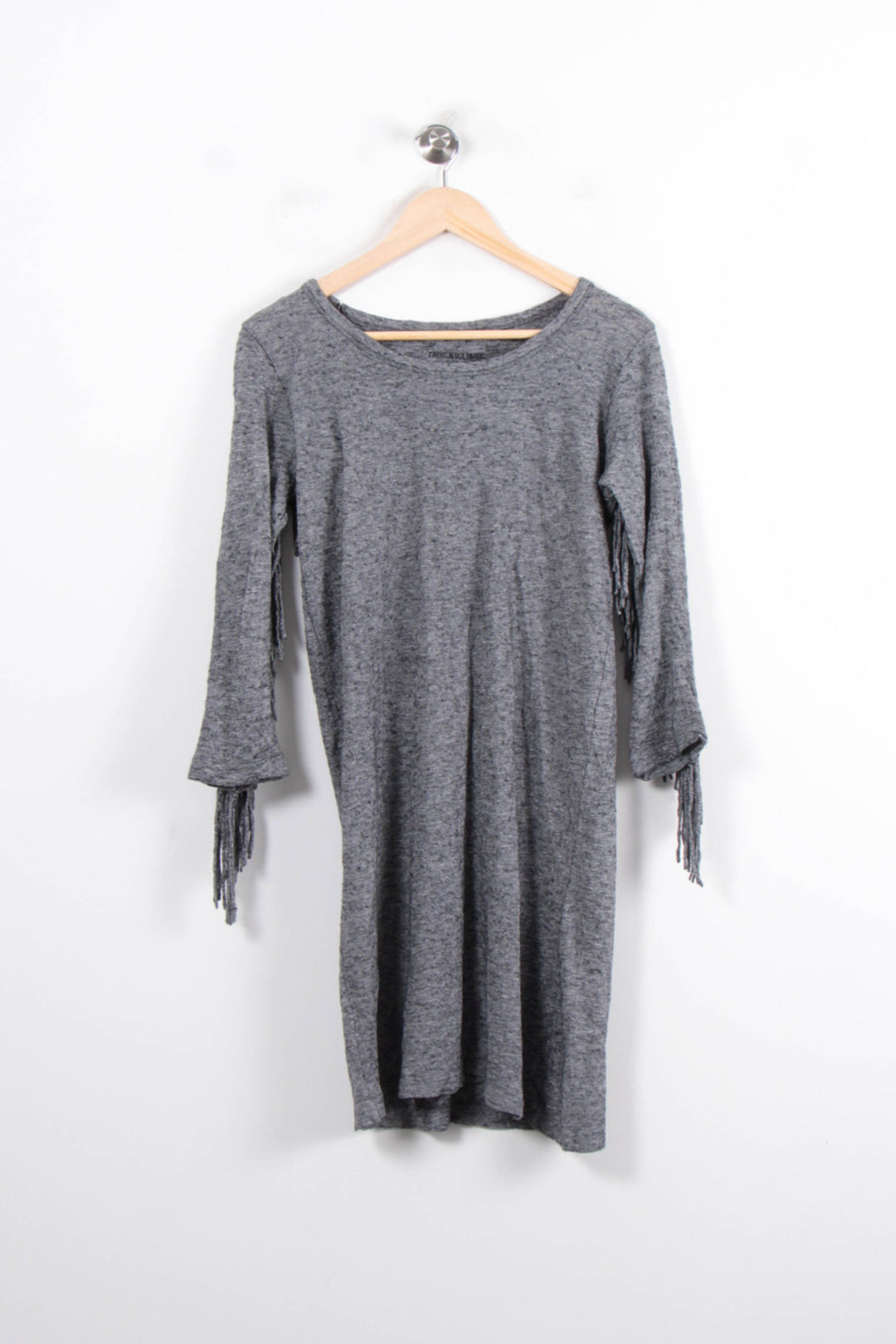 Robe Midi Grise - Taille S/36 de la marque Zadig&Voltaire | PARAD57150 - Vendu par Paradigme - Image 2