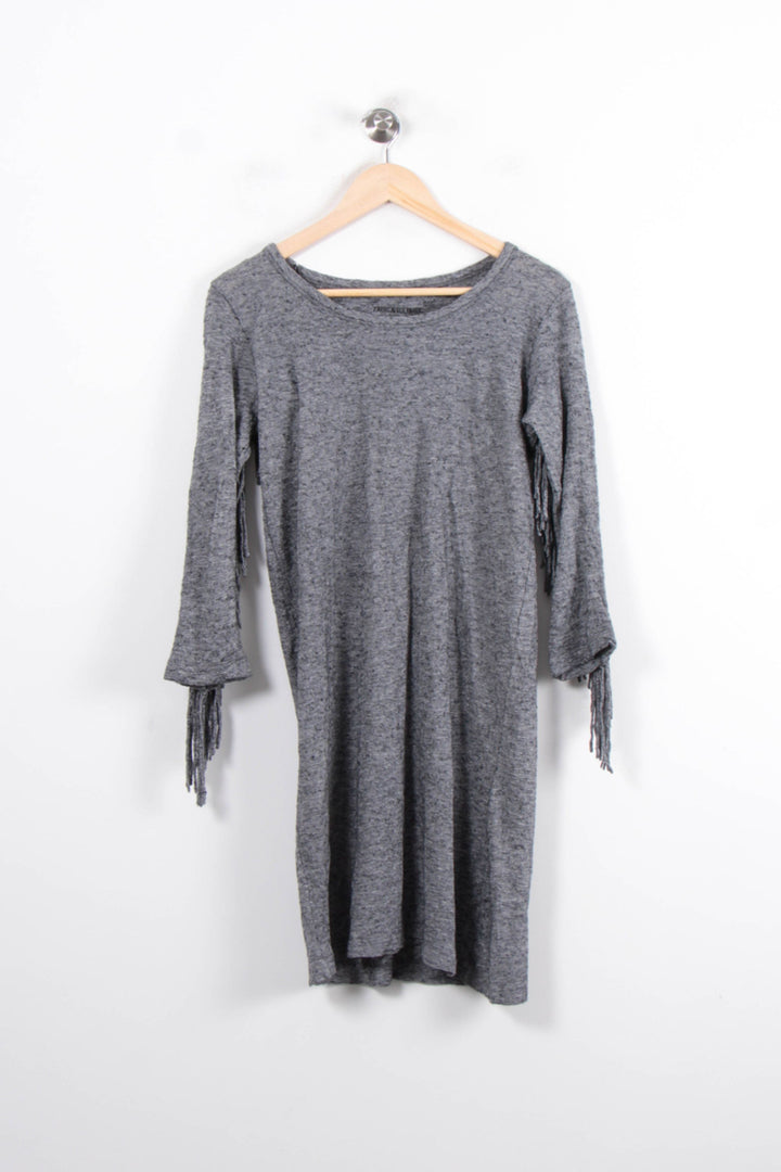 Robe Midi Grise - Taille S/36 de la marque Zadig&Voltaire | PARAD57150 - Vendu par Paradigme - Image 2