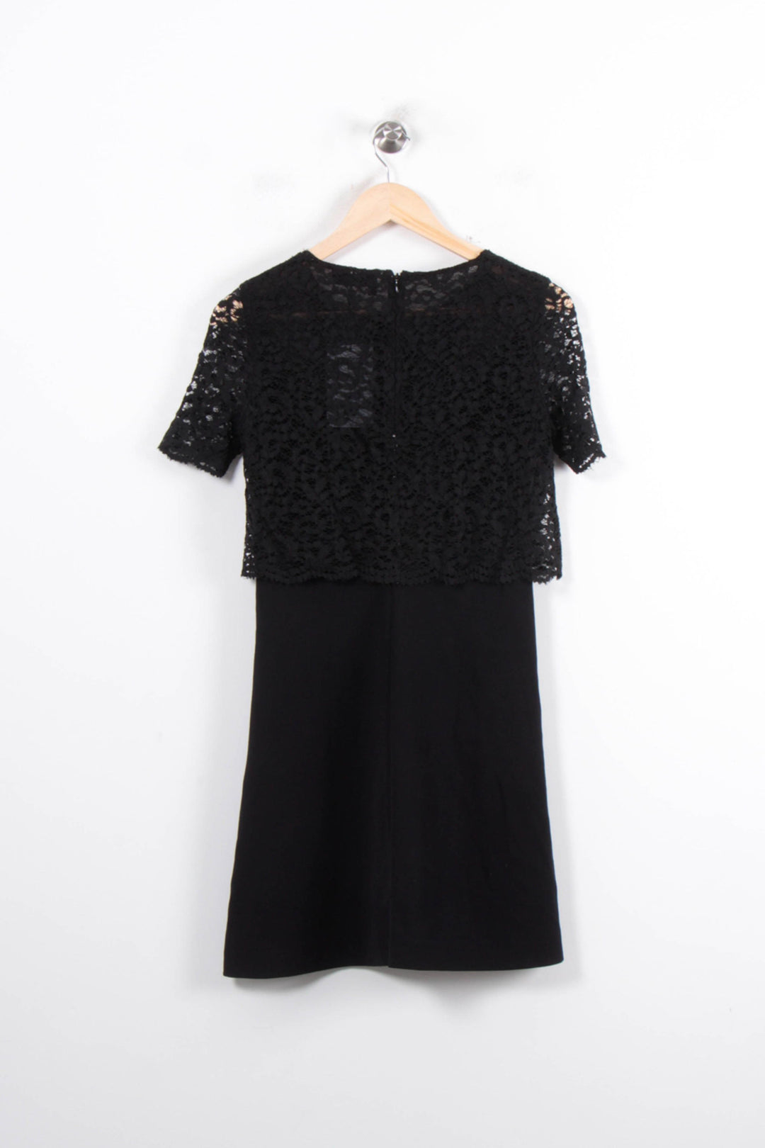 Robe Midi Noire - Taille S/36 de la marque The Kooples | PARAD57153 - Vendu par Paradigme - Image 4