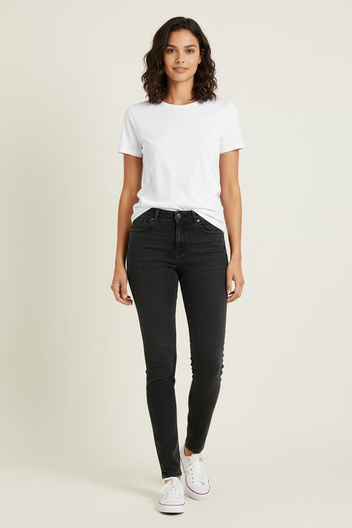 Jean Skinny Noir - Taille S/36 de la marque Sézane | PARAD57161 - Vendu par Paradigme - Image 1