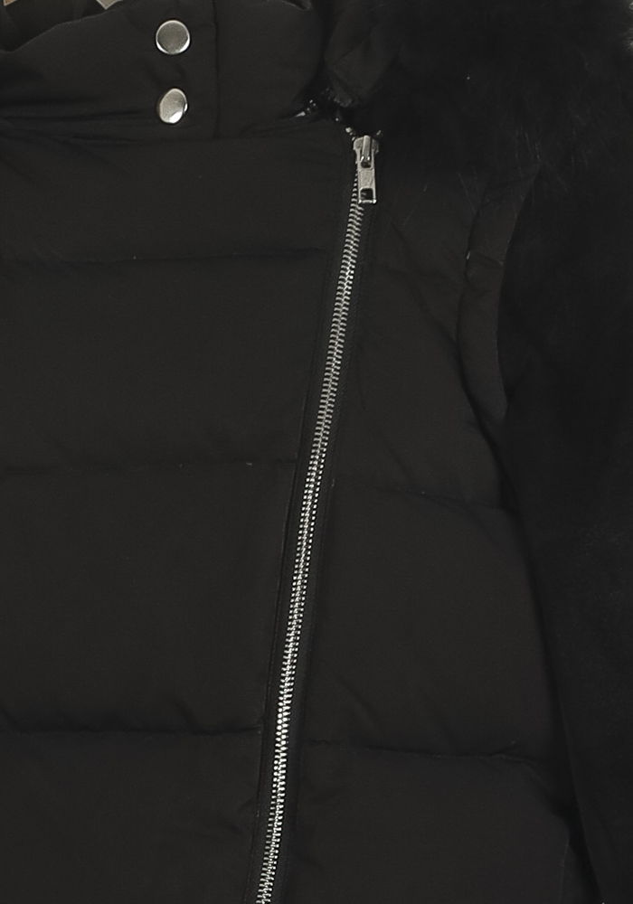 Doudoune Noire - Taille S/36 de la marque Maje | PARAD57163 - Vendu par Paradigme - Image 3
