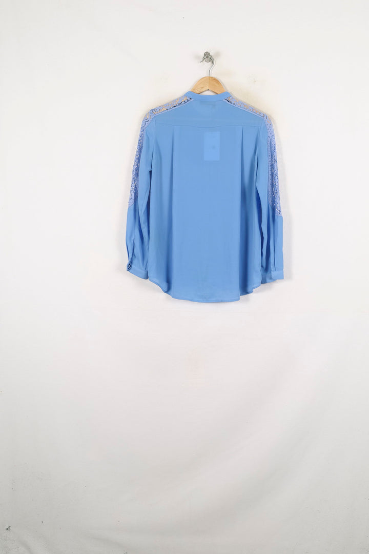Chemise Bleue - Taille S/36 de la marque The Kooples | PARAD57166 - Vendu par Paradigme - Image 4