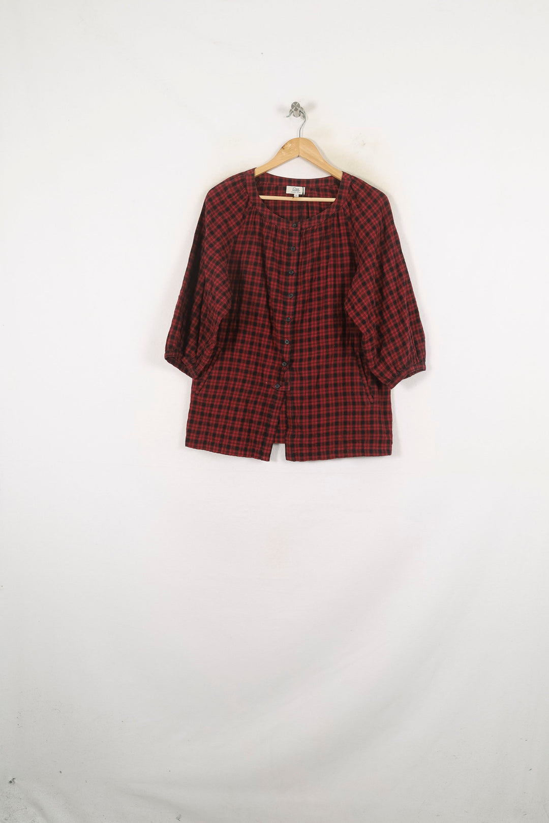Chemise Rouge et Noire - Taille XL/42 de la marque Pablo | PARAD57173 - Vendu par Paradigme - Image 2