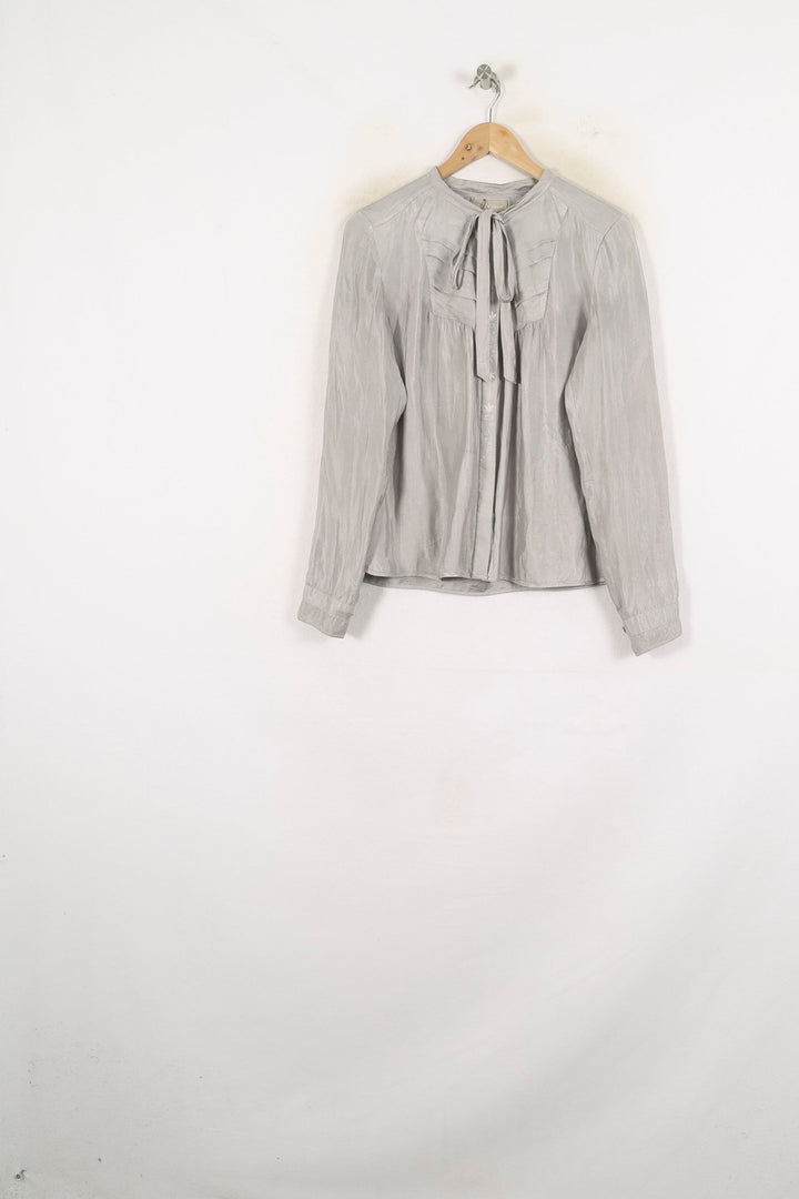 Blouse Grise - Taille M/38 de la marque Zadig&Voltaire | PARAD57175 - Vendu par Paradigme - Image 2
