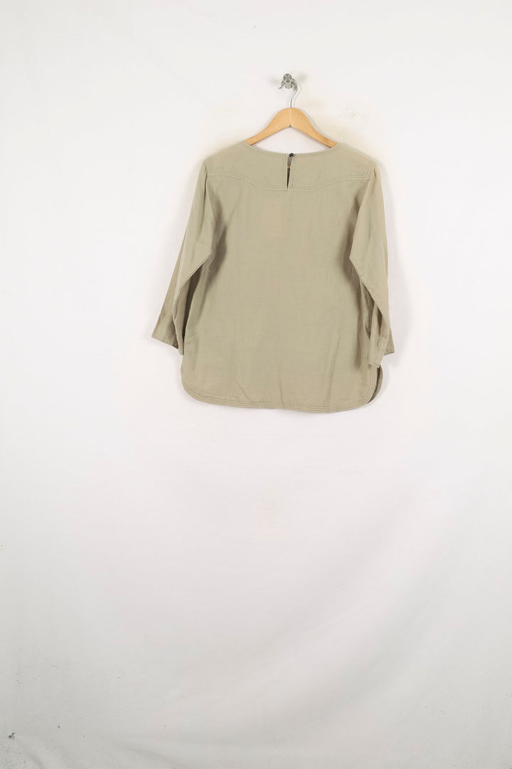 Blouse Beige - Taille M/38 de la marque Isabel Marant | PARAD57176 - Vendu par Paradigme - Image 4