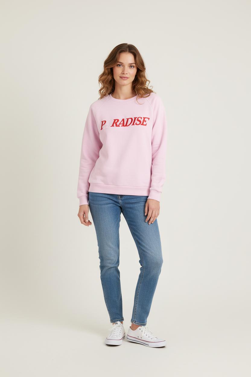 Sweat Rose - Taille S/36 de la marque Maje | PARAD57182 - Vendu par Paradigme - Image 1