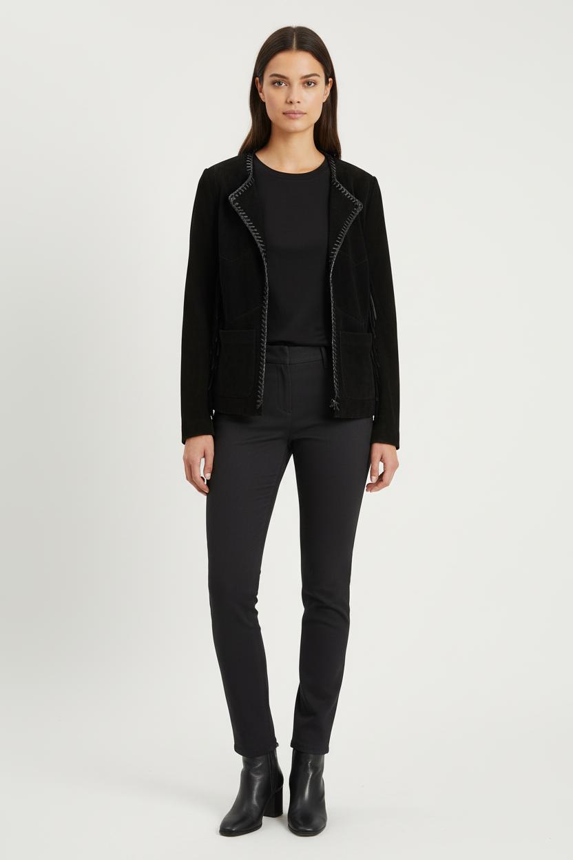 Veste Noire - Taille L/40 de la marque Maje | PARAD57185 - Vendu par Paradigme - Image 1