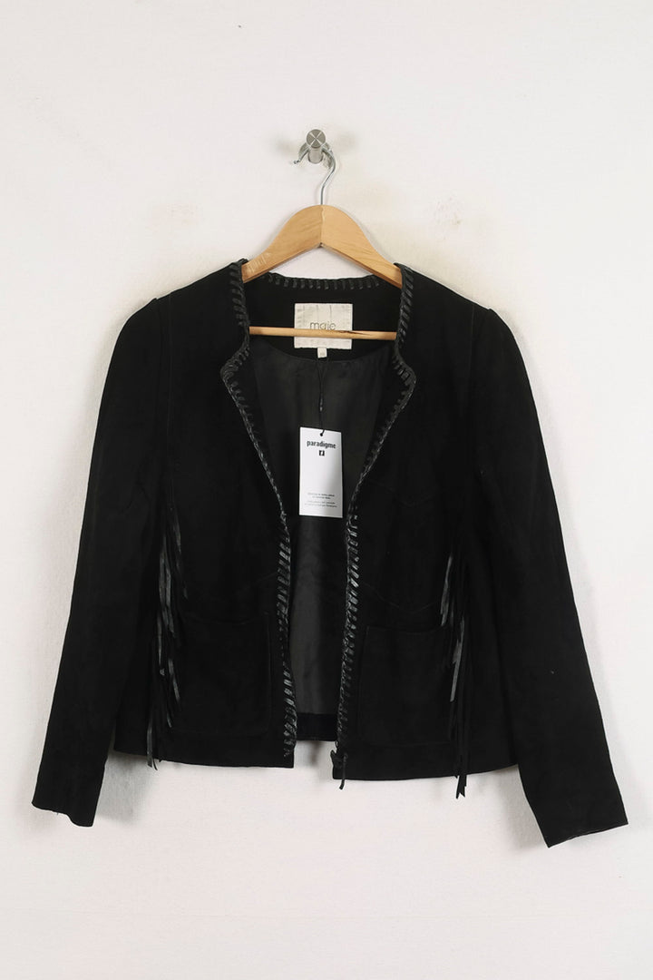 Veste Noire - Taille L/40 de la marque Maje | PARAD57185 - Vendu par Paradigme - Image 2
