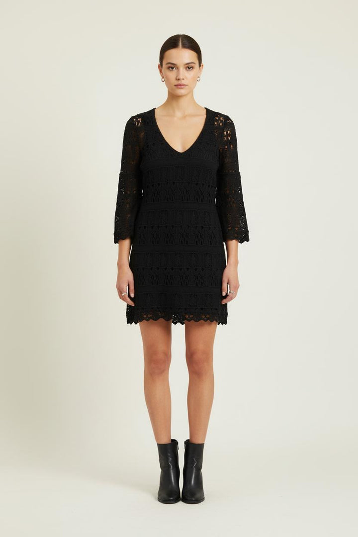 Robe Courte Noire - Taille XS/34 de la marque ba&sh | PARAD57194 - Vendu par Paradigme - Image 1