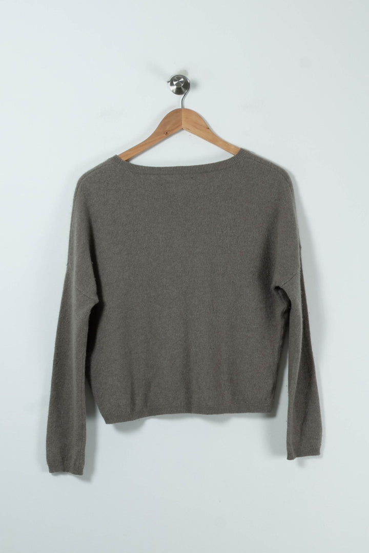 Pull Gris - Taille S/36 de la marque Sud express | PARAD57196 - Vendu par Paradigme - Image 4