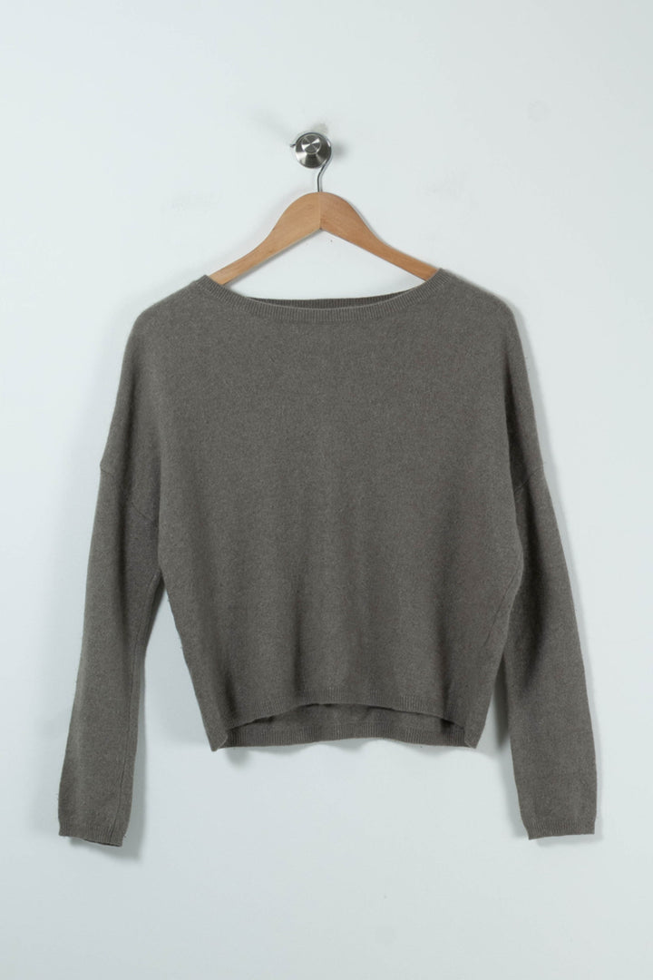 Pull Gris - Taille S/36 de la marque Sud express | PARAD57196 - Vendu par Paradigme - Image 2