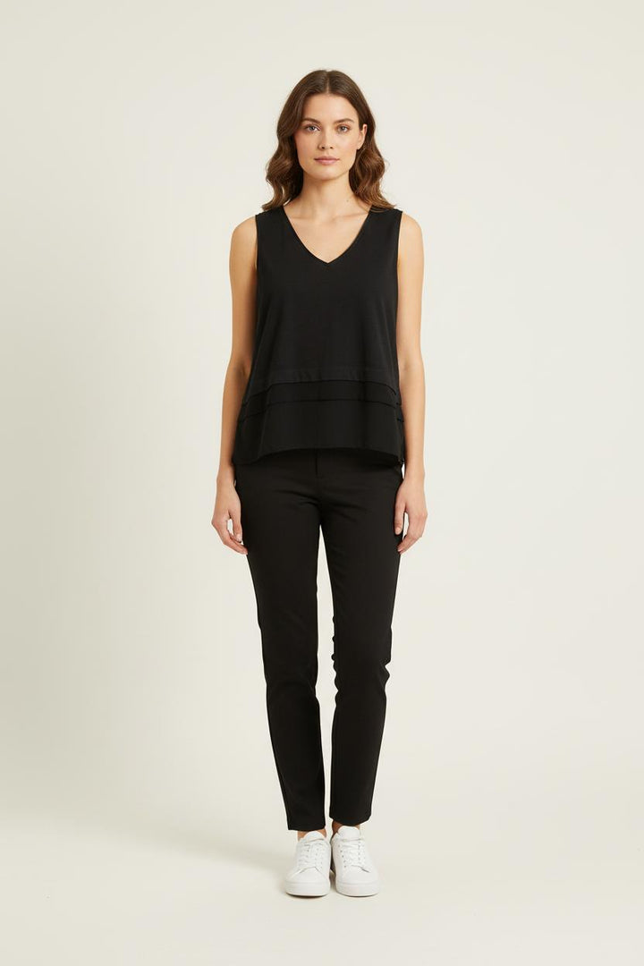 Débardeur Noir - Taille M/38 de la marque Sandro | PARAD57201 - Vendu par Paradigme - Image 1