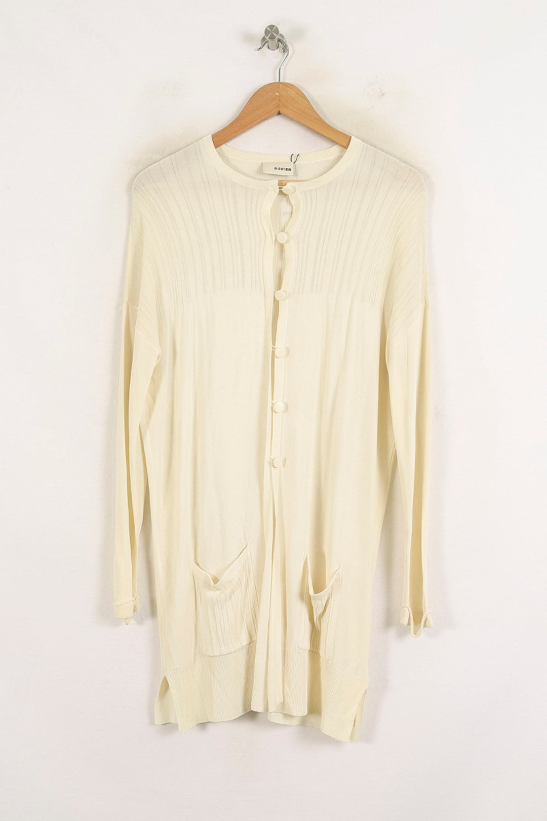 Cardigan Beige - Taille S/36 de la marque Rodier | PARAD57207 - Vendu par Paradigme - Image 2