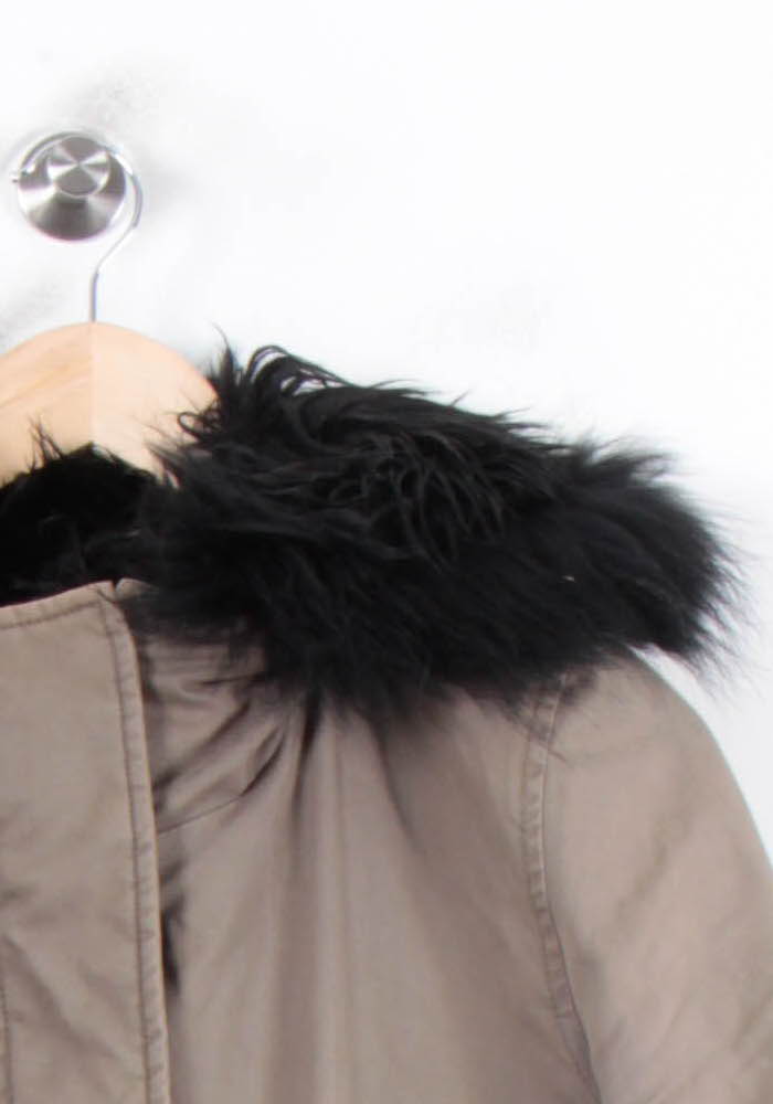 Parka Beige et Noir - Taille S/36 de la marque The Kooples | PARAD57208 - Vendu par Paradigme - Image 3