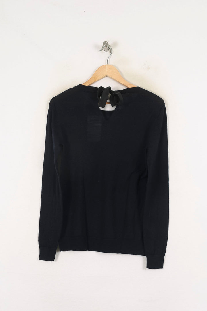 Pull Noir - Taille S/36 de la marque Sandro | PARAD57216 - Vendu par Paradigme - Image 4