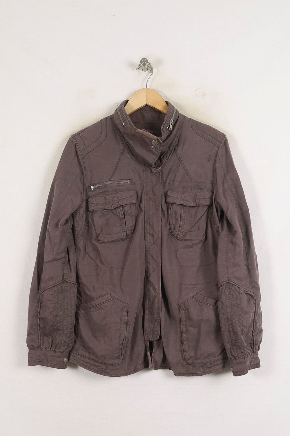 Blouson Violet - Taille M/38 de la marque Zadig&Voltaire | PARAD57221 - Vendu par Paradigme - Image 2